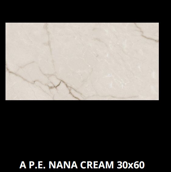 Baldosa Porcelánica Nana Cream 30x60