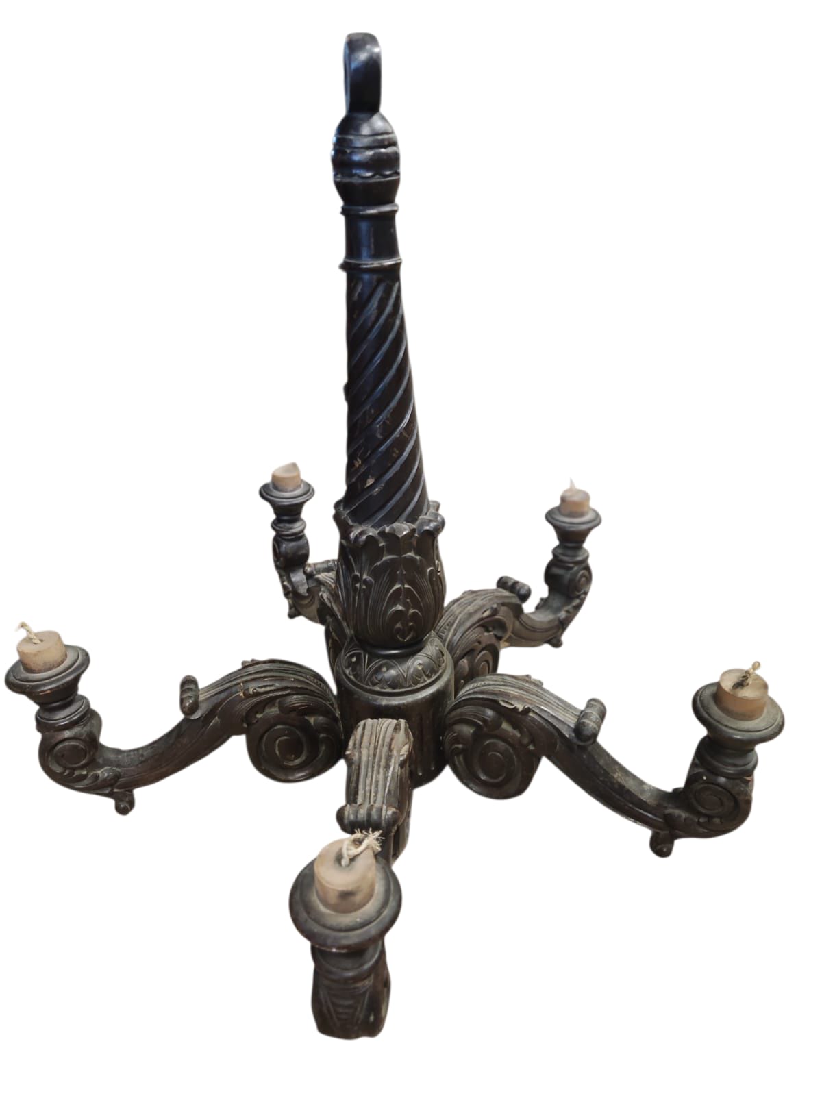 Lamparas de madera rustica