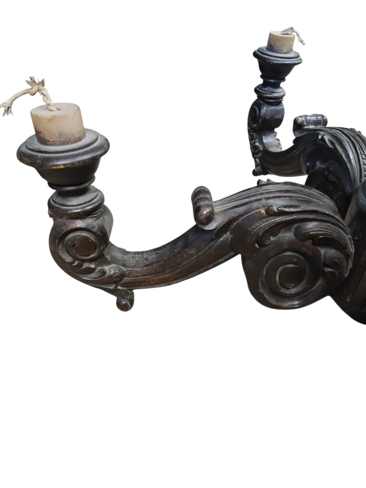 Lamparas de madera rustica