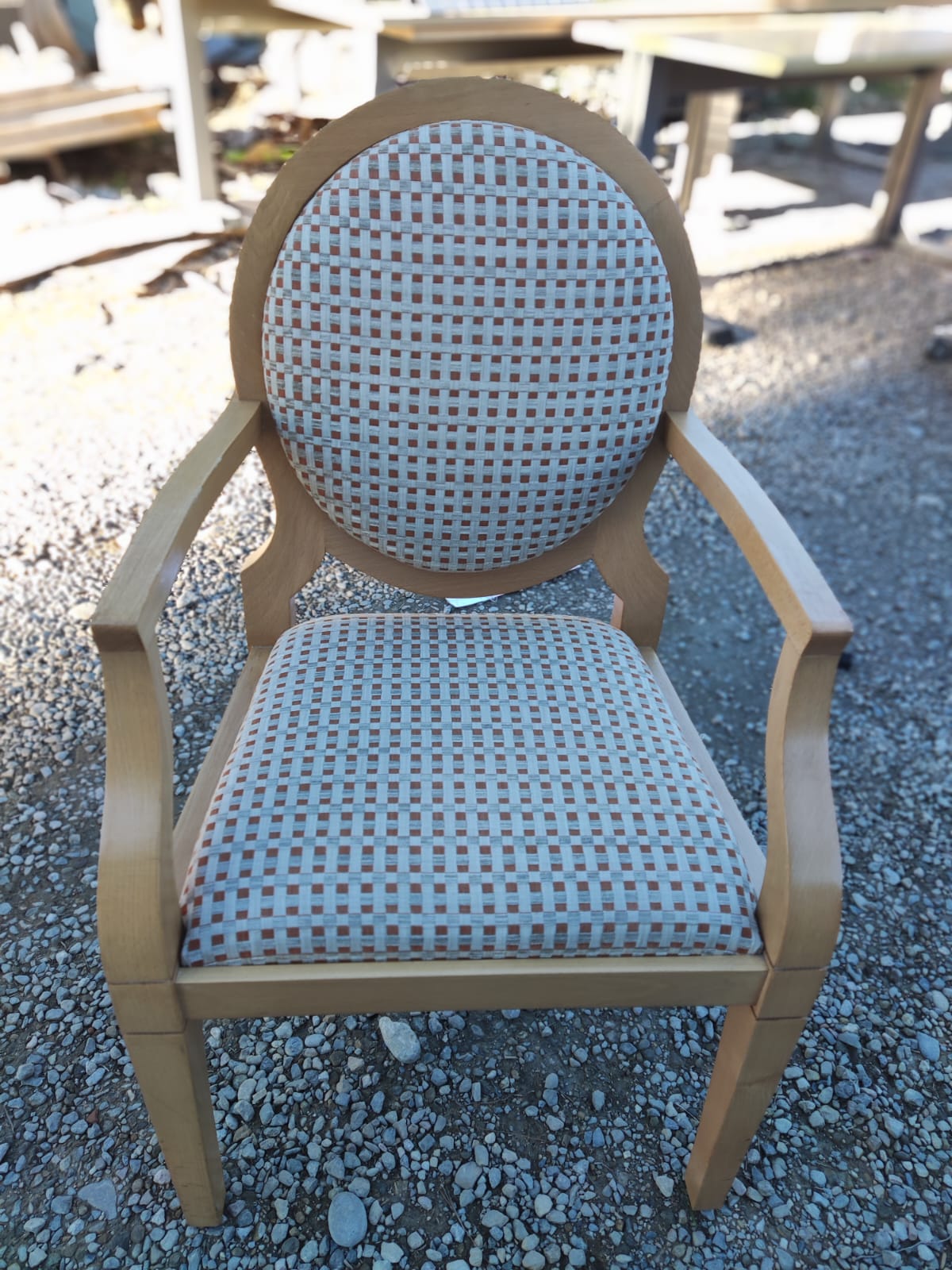 Sillas de madera tapizados