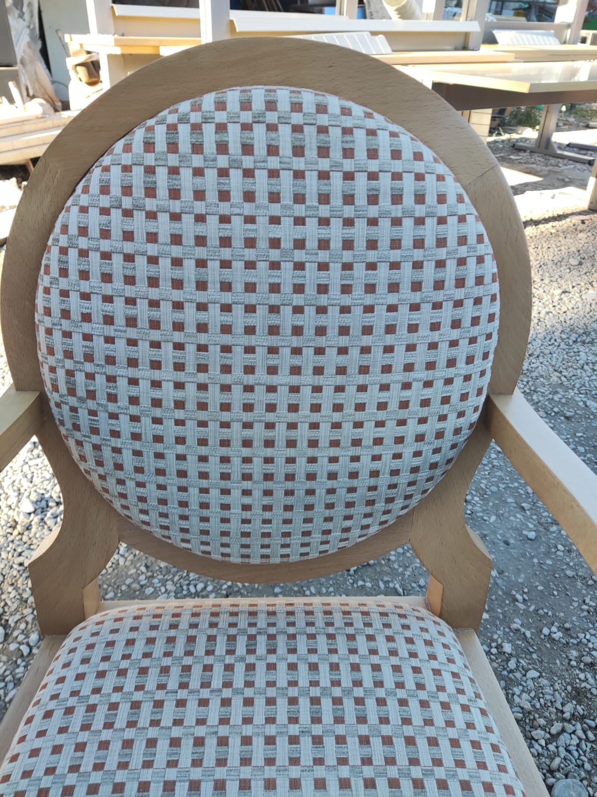 Sillas de madera tapizados