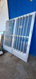 Puerta de aluminio doble