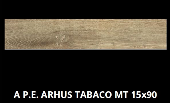 Baldosa porcelánico Arhus Tabaco Mt 15x90