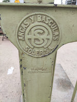Bascula antigua Soler