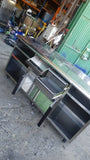 Mueble cafetero / mesa de acero inoxidable