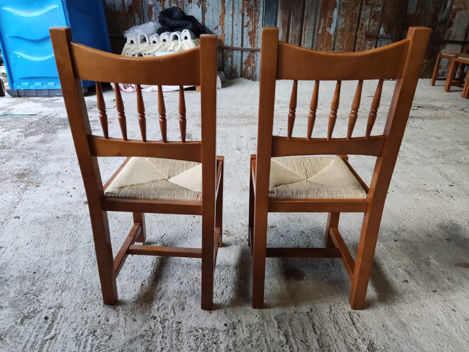 Sillas de madera