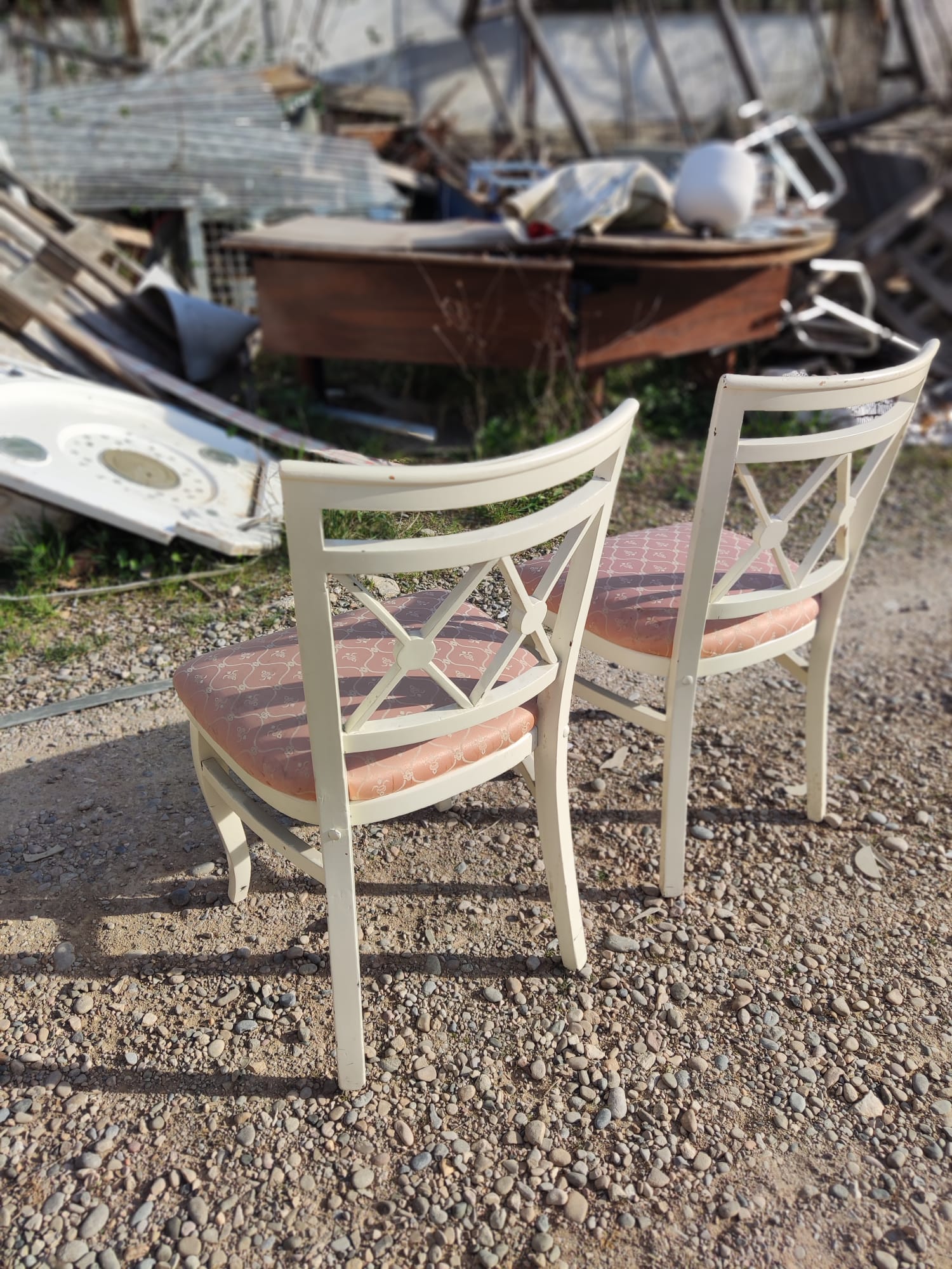 Sillas de madera