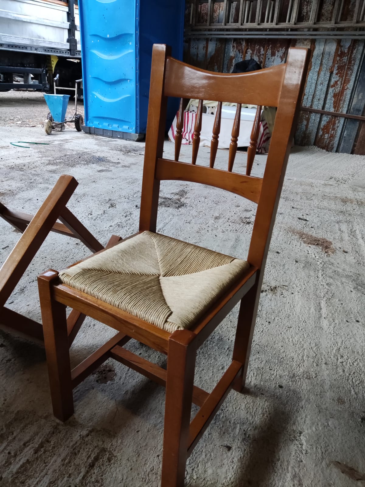 Sillas de madera