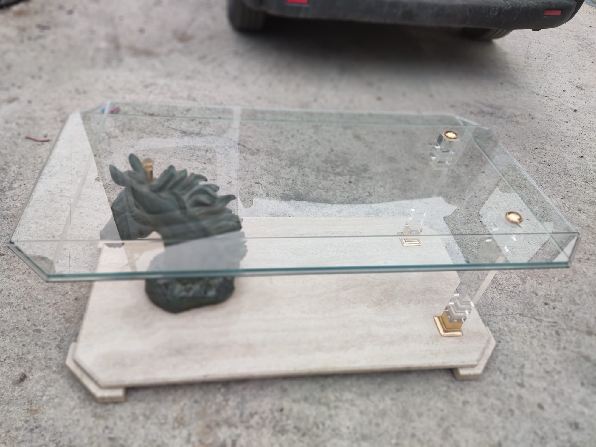 Mesa de cristal