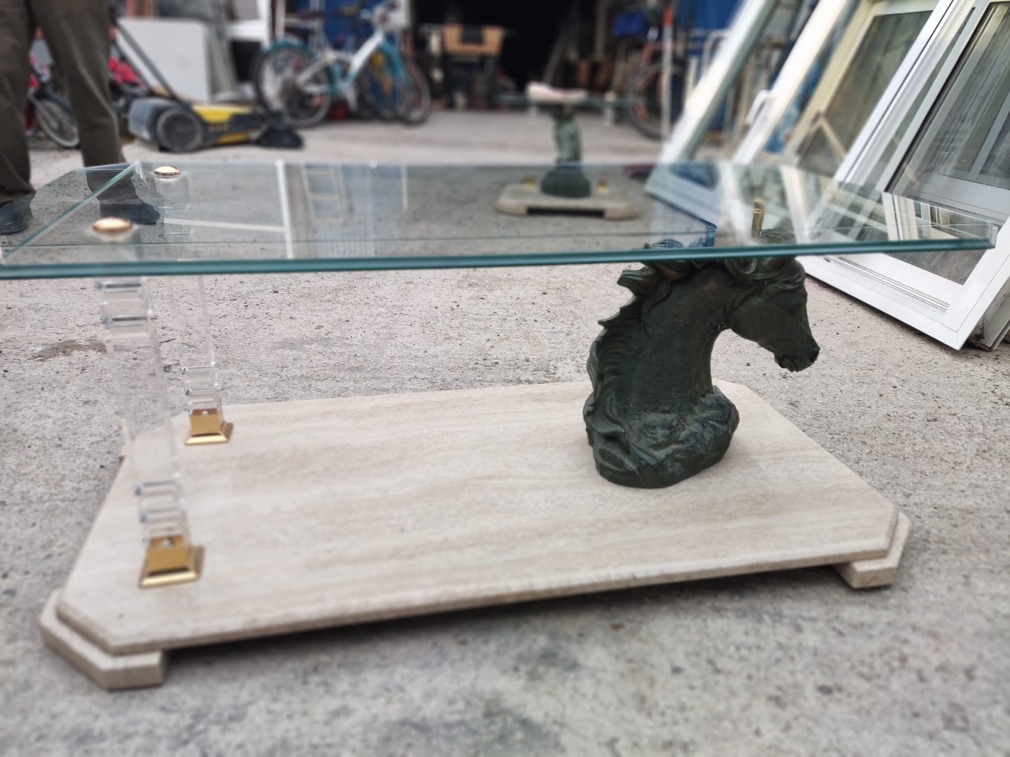 Mesa de cristal