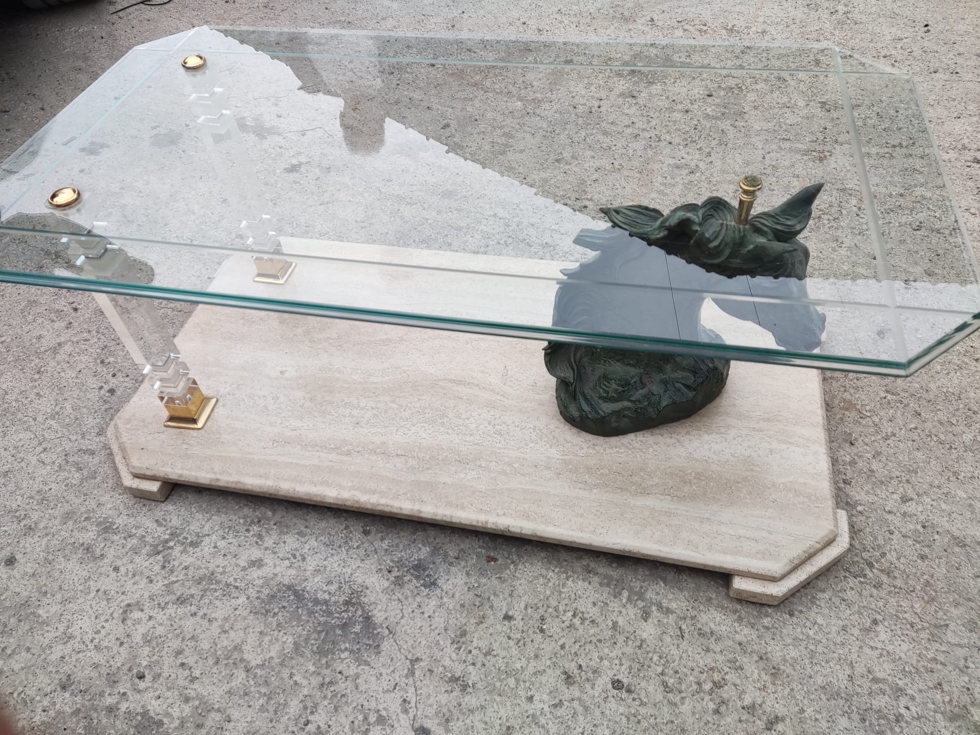 Mesa de cristal