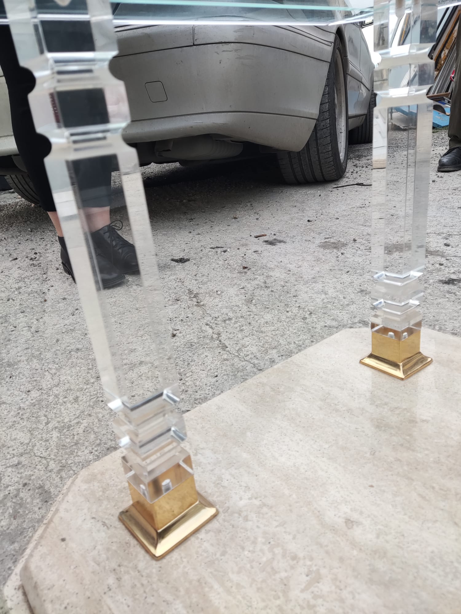 Mesa de cristal
